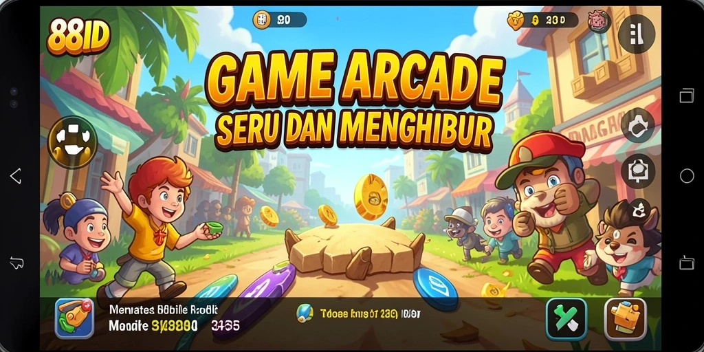 Gameplay seru dari 88ID yang penuh tantangan.