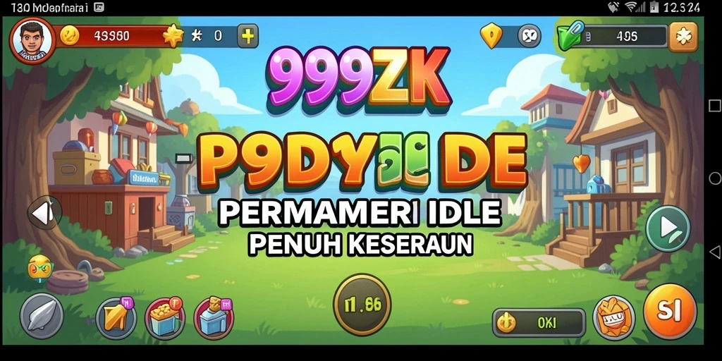 Tampilan gameplay menarik dari 999ZK dengan karakter yang berkembang.