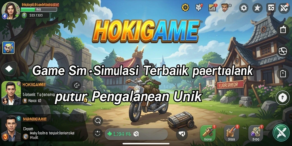Tampilan gameplay HOKIGAME yang menarik dan realistis.