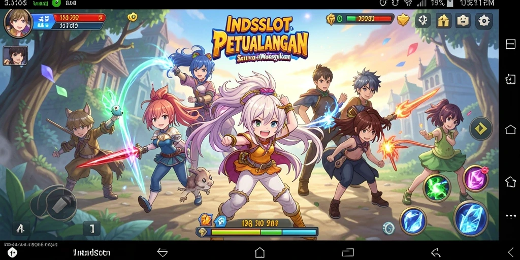Gameplay seru dengan karakter anime menarik di INDSLOT.