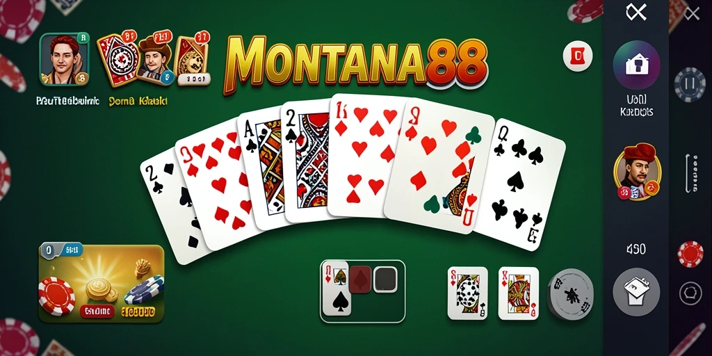 Tampilan gameplay MONTANA88 yang seru dan interaktif.